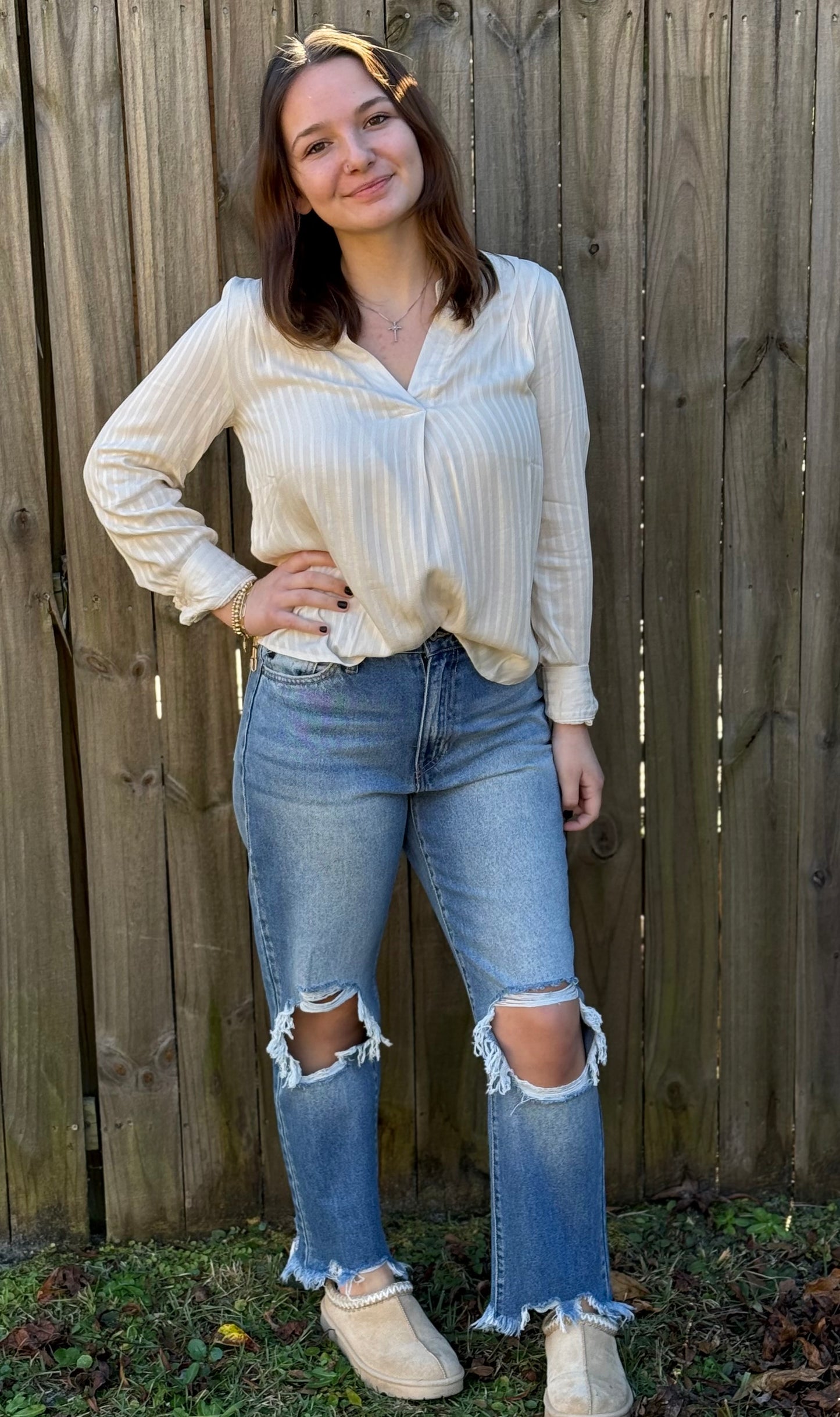Kancan High Rise Mom Jeans