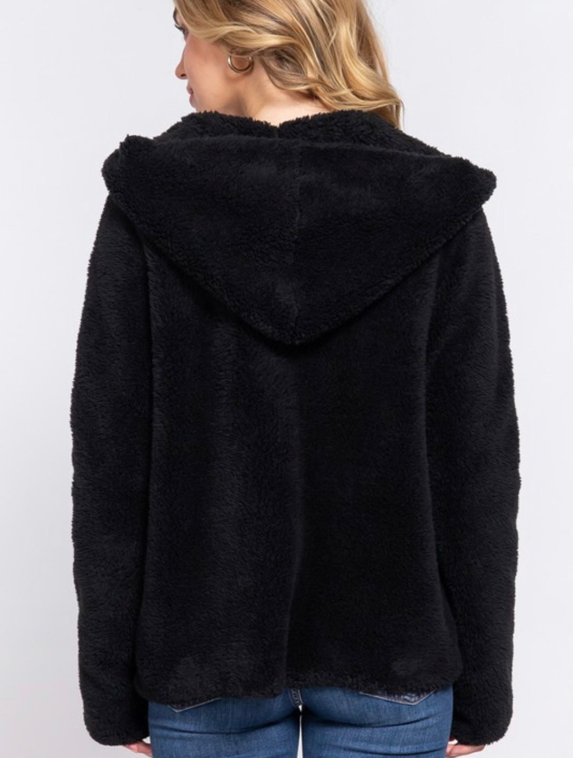 Hooded Sherpa Jacket