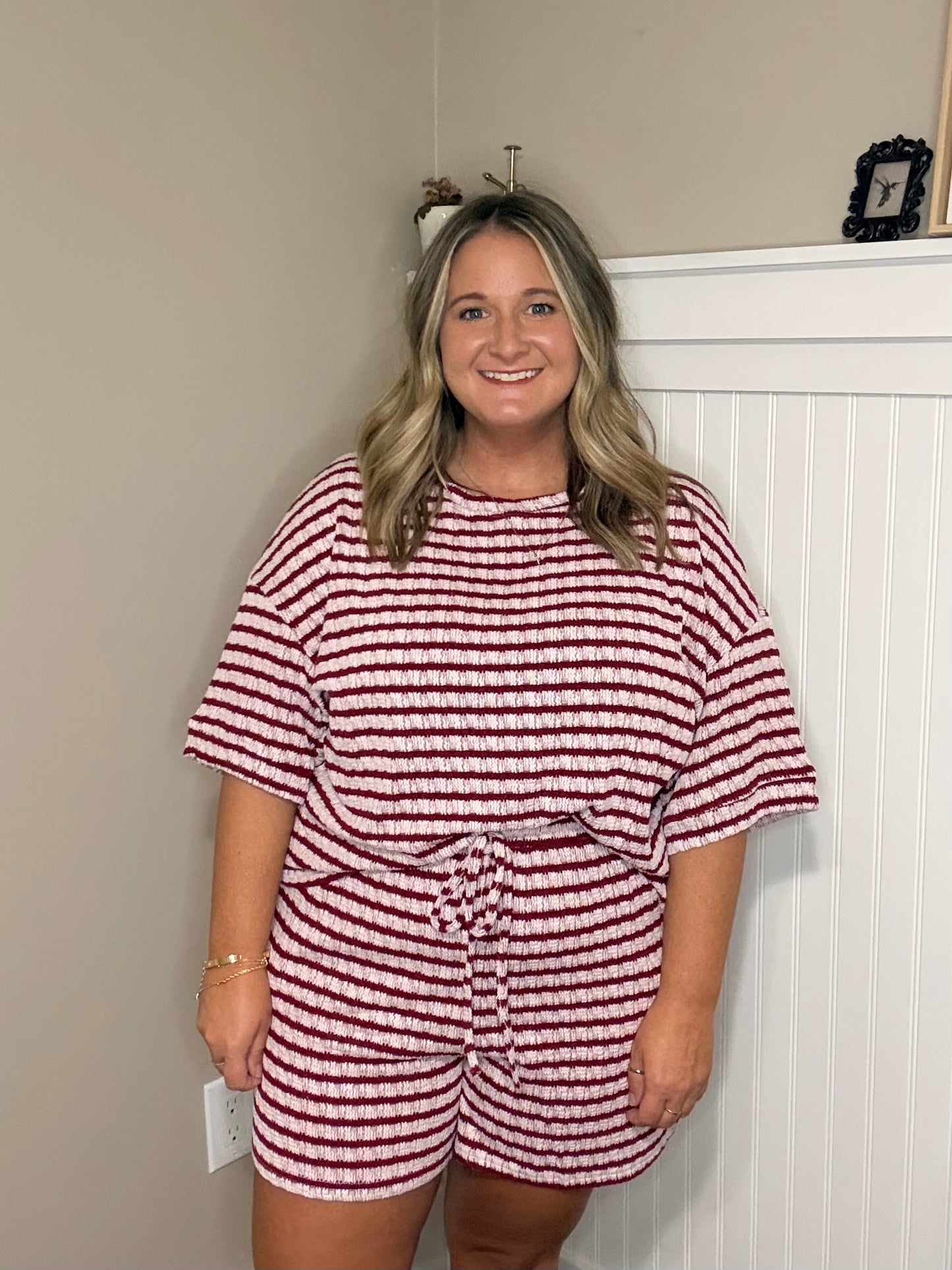 Lounge Set - Burgundy