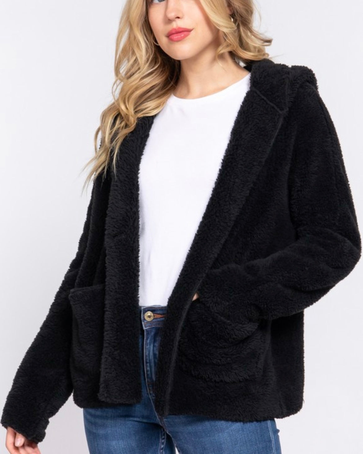 Hooded Sherpa Jacket