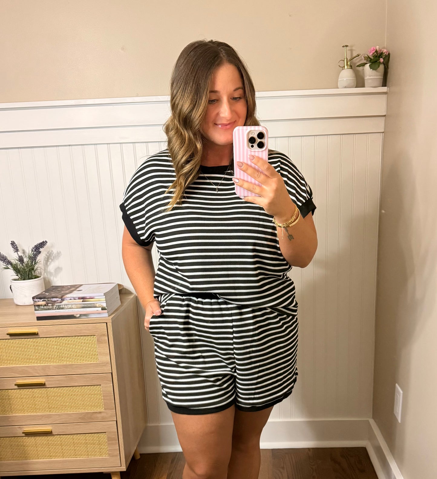 Striped Set (Black/White)