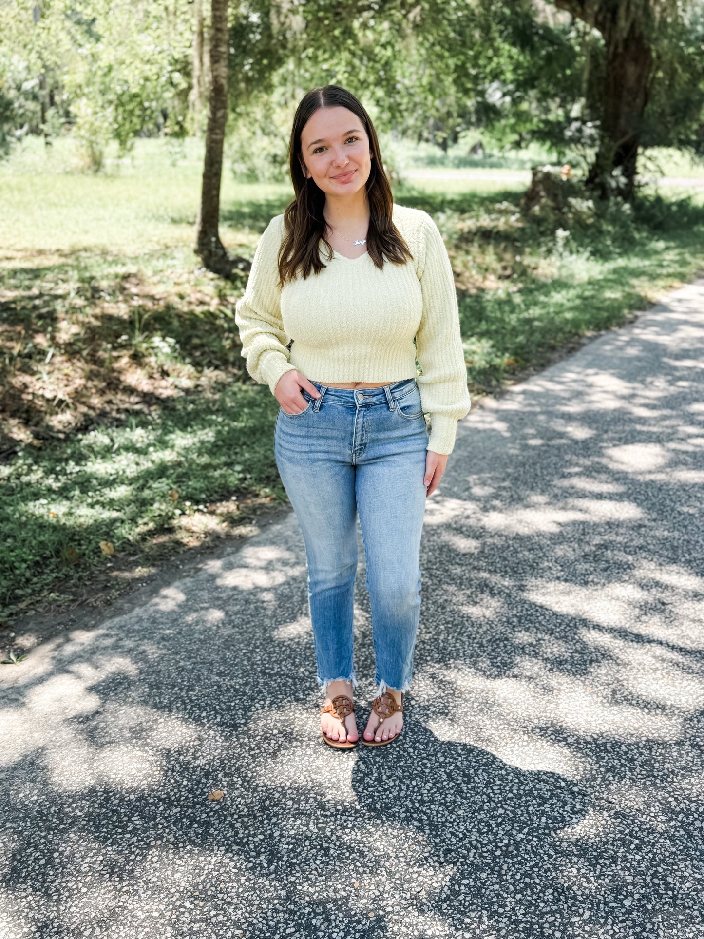 Lemon Crop Sweater