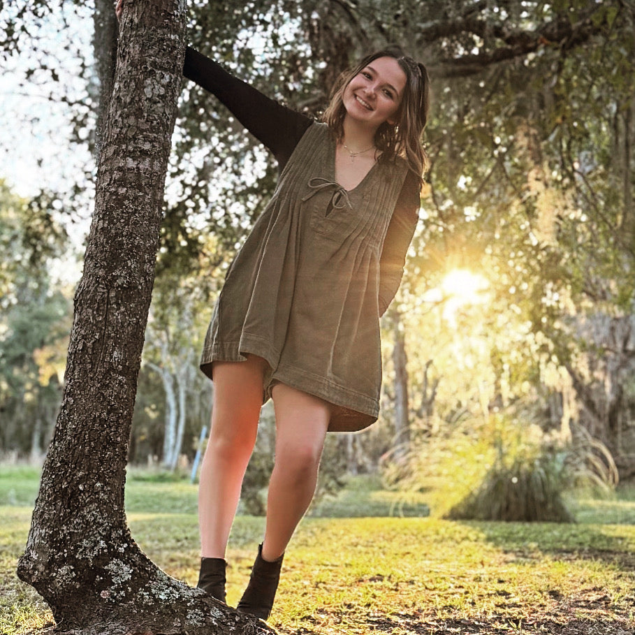 Olive Romper