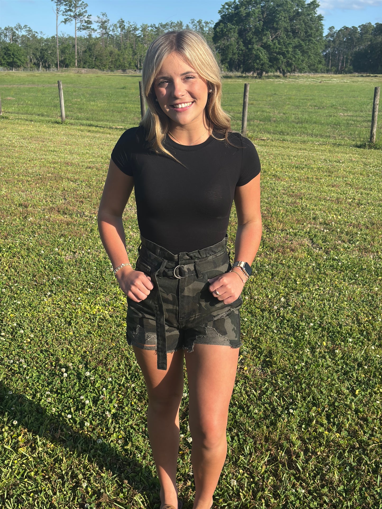 Kancan Camo Shorts