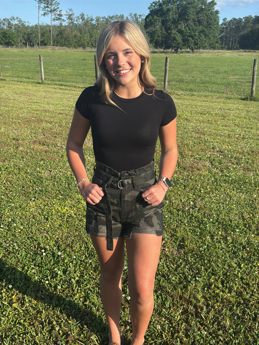 Kancan Camo Shorts