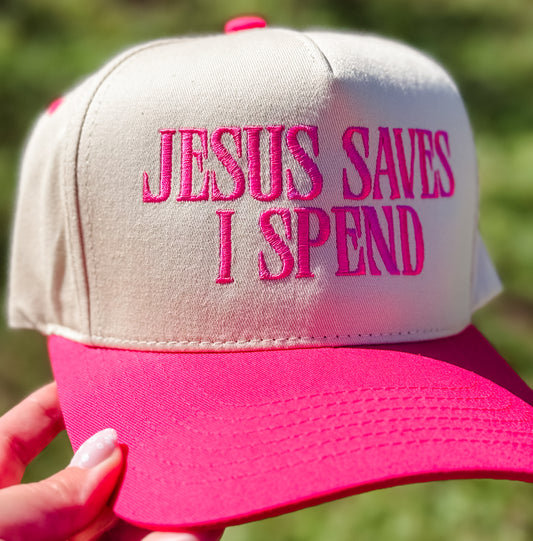 Jesus Saves Trucker Hat