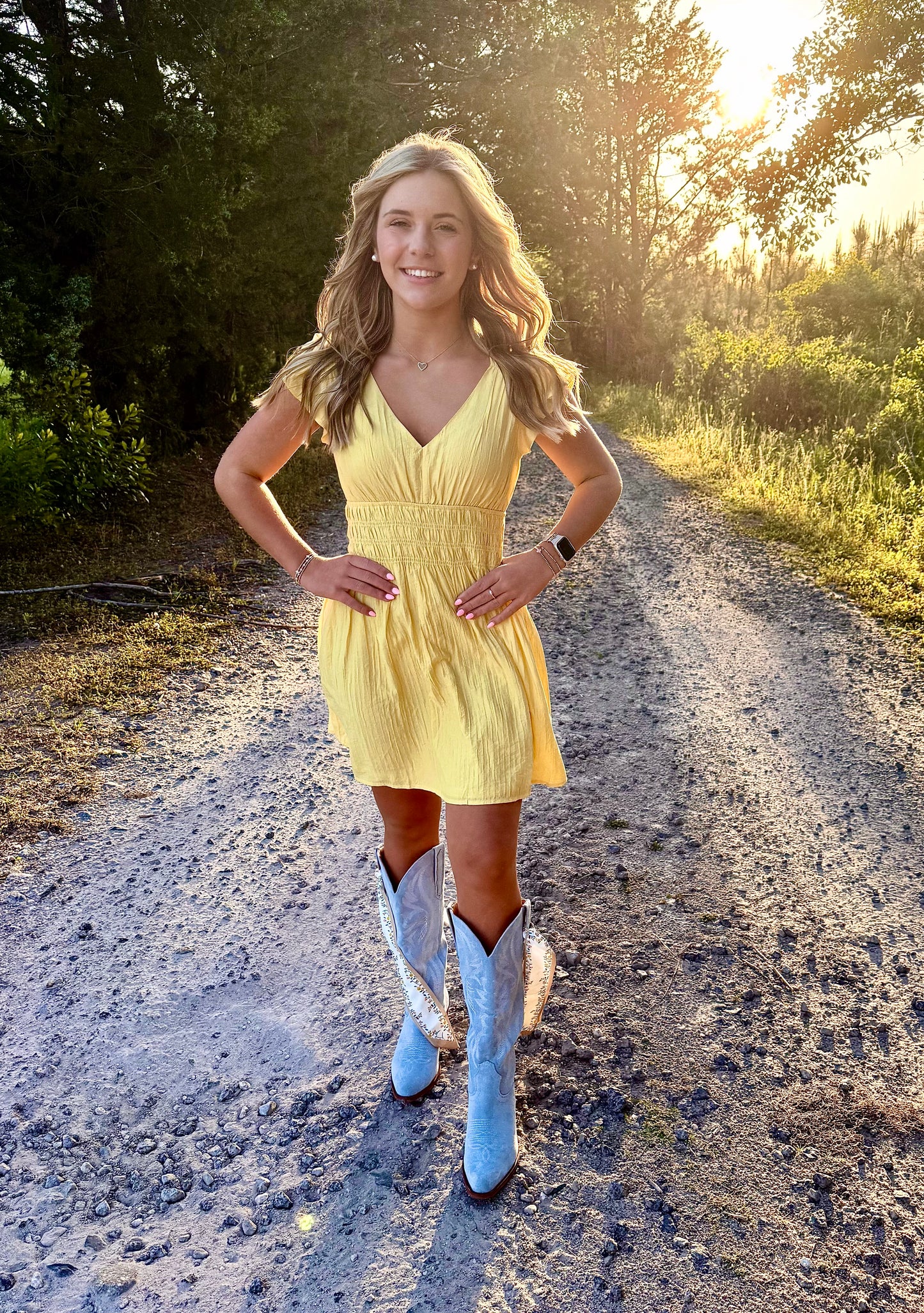 Sunshine Yellow Dress
