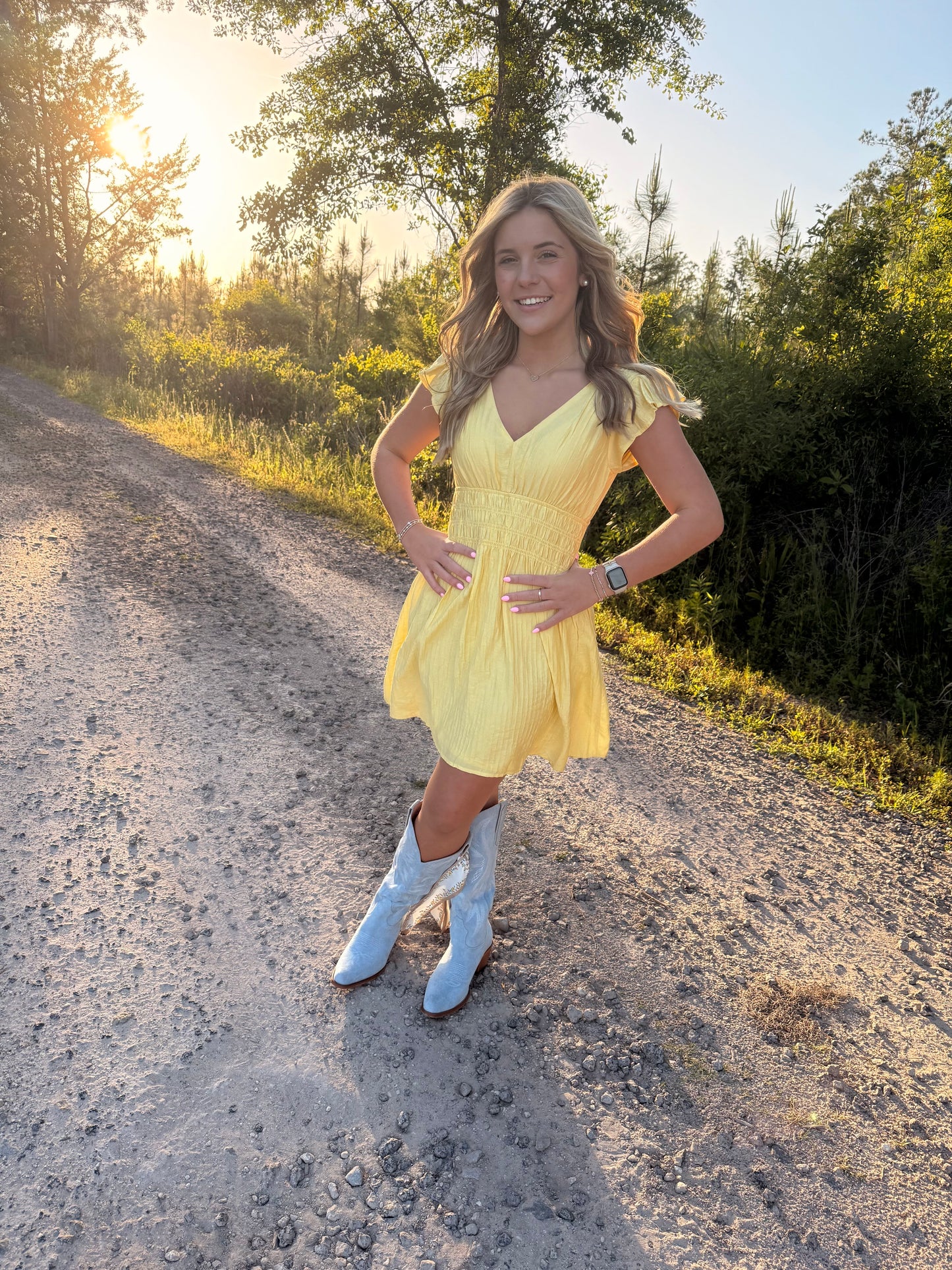 Sunshine Yellow Dress