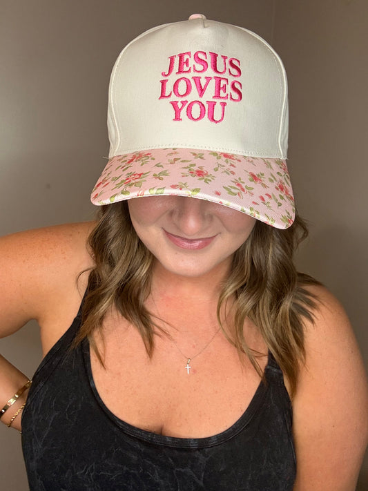 Jesus Loves You Cap