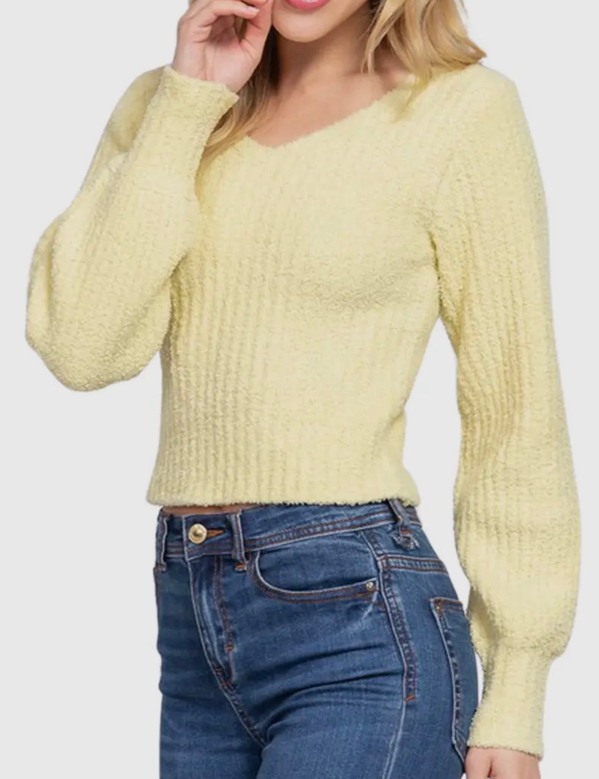 Lemon Crop Sweater