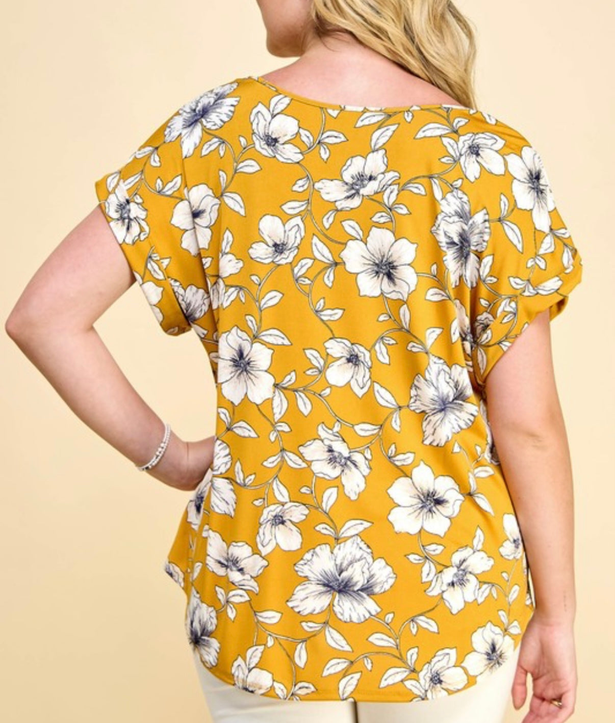 Voluptuous Floral Top