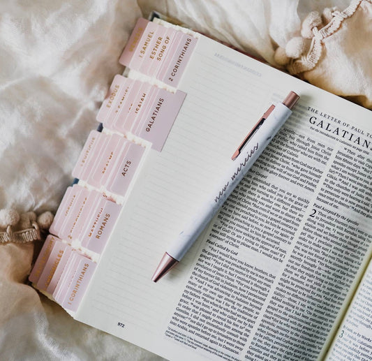 Blush Bible Tabs