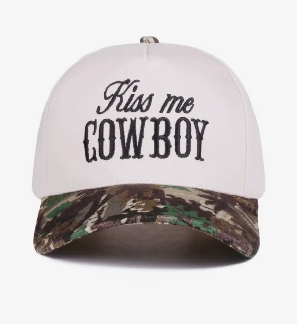 Kiss Me Cowboy Cap