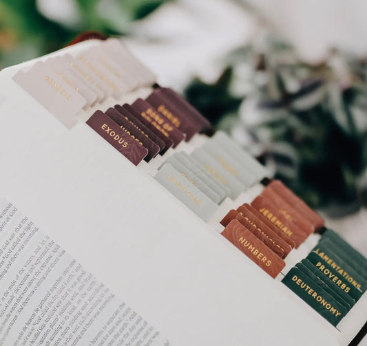 Jewel Tone Bible Tabs