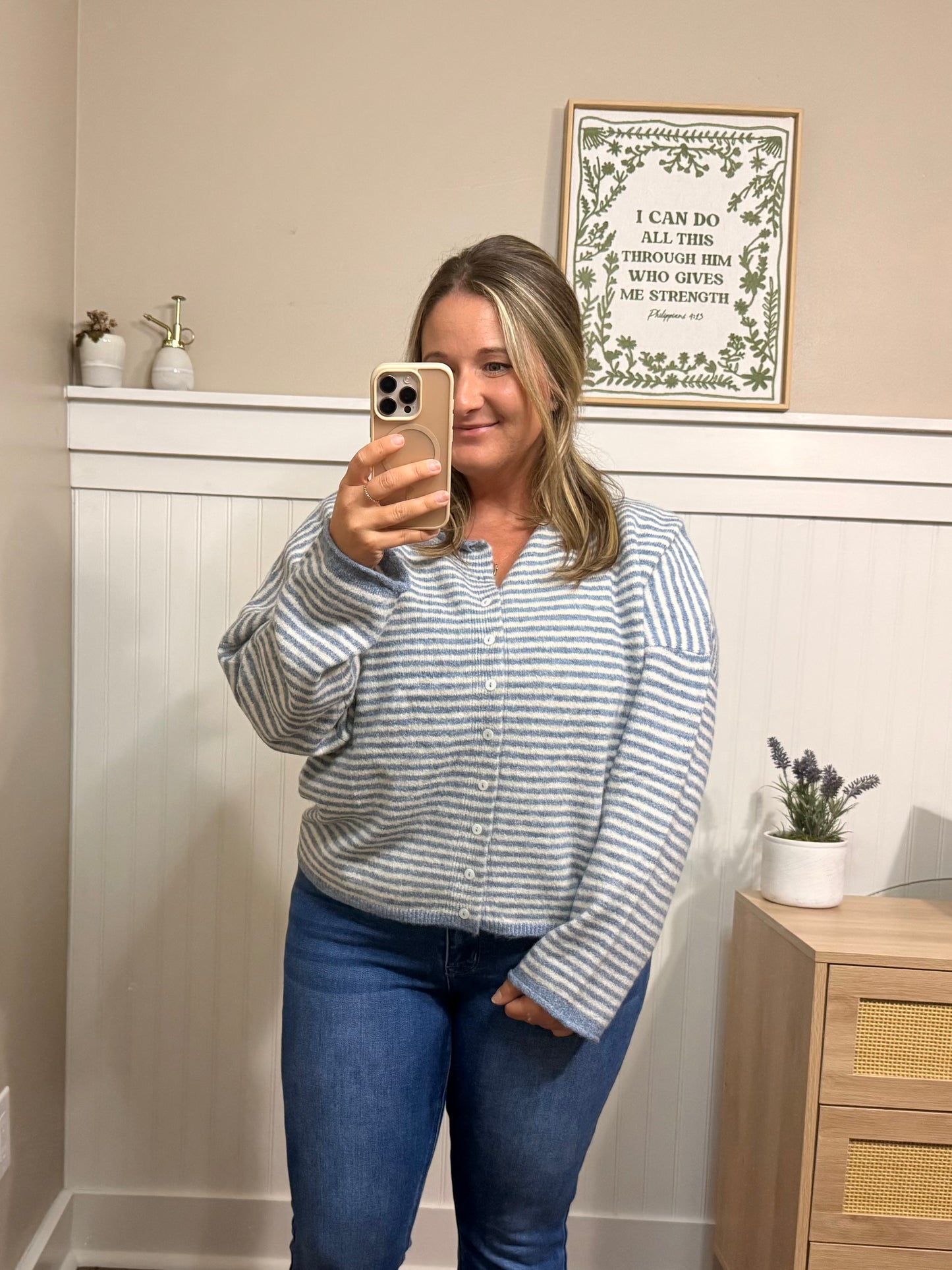 Dusty Blue Sweater