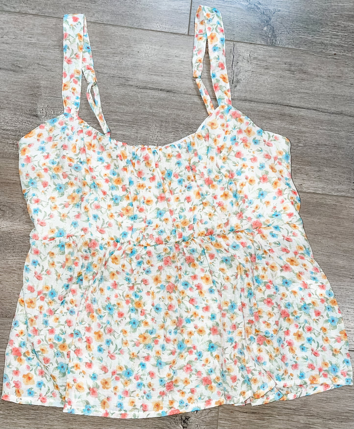 Floral Babydoll Tank