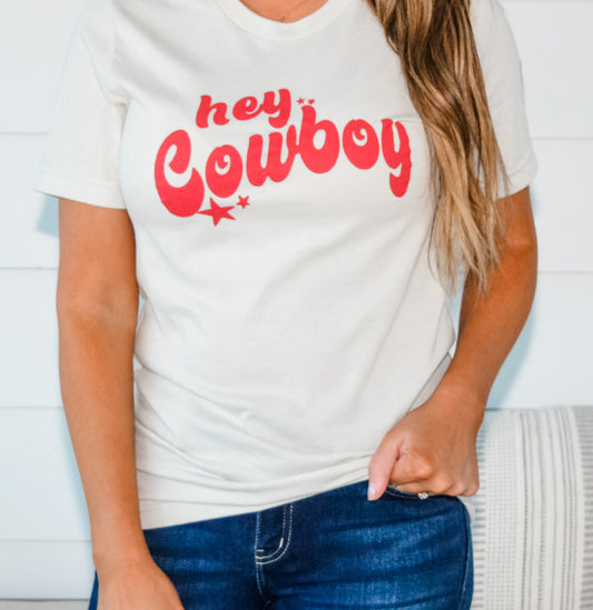 “Hey Cowboy” Tee