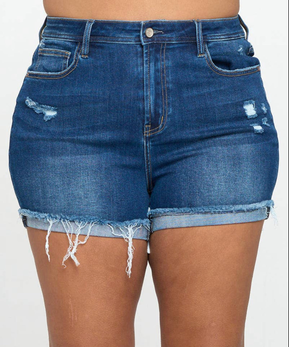 I&M High Rise Stretch Shorts